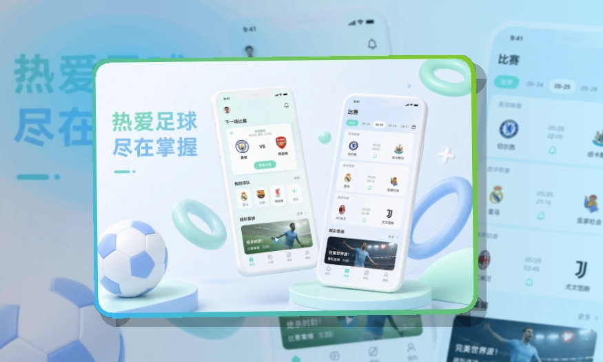 九游体育 App看赛能力补充,页面更有记忆点 页面展示